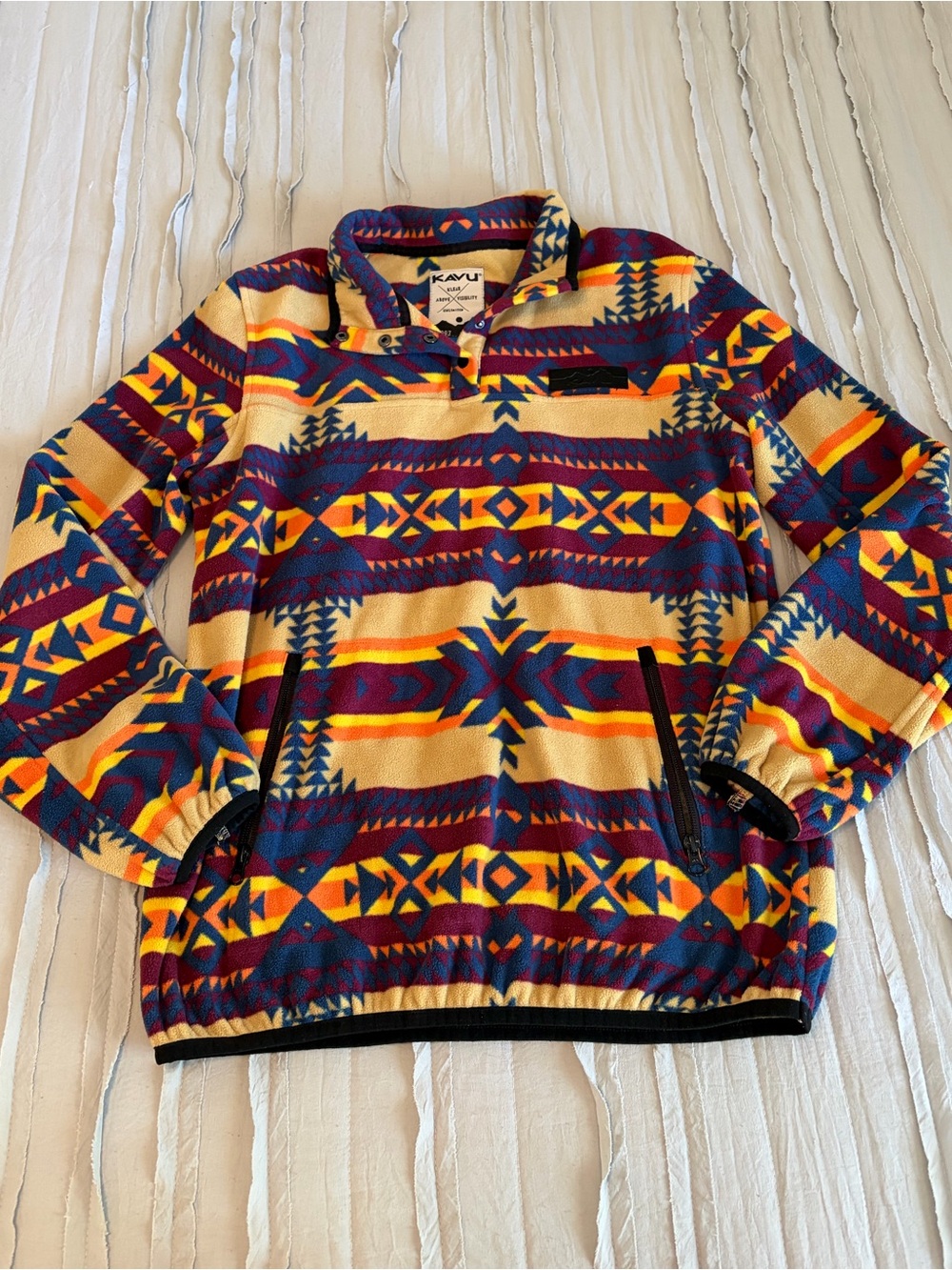 Kavu Cavanaugh Fleece Pullover | Size M